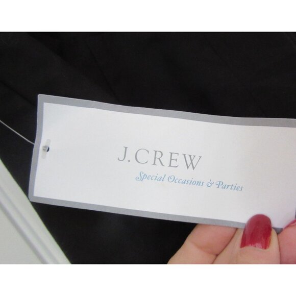 J. Crew Raquel Black Strapless Dress NWT Size 6 Special Occasion Wear - Picture 6 of 7